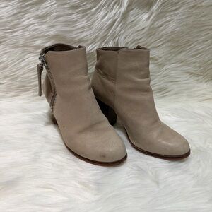 Gianni Bini Beige Ankle Boots